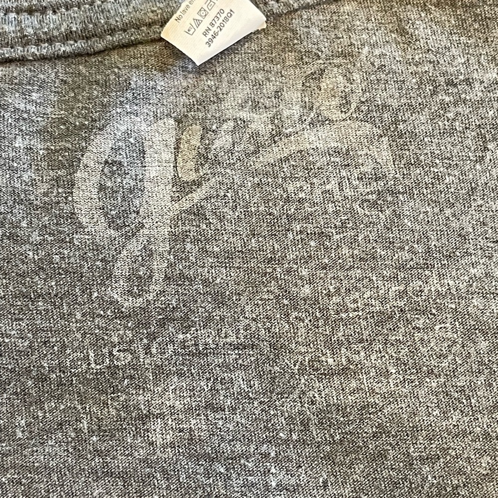 Women’s Gusto Graphic Print T-Shirt Gray Blue Size Small Margaritas TEXAS Tacos - Picture 6 of 9